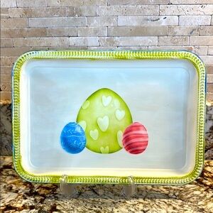 Colorful Easter Egg Serving Tray
